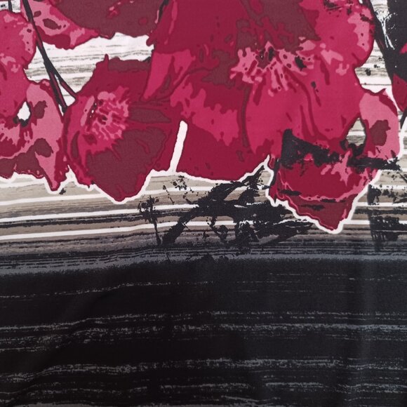 Women's Style & Co. Red and Black Tunic about a Size XL - Picture 5 of 8